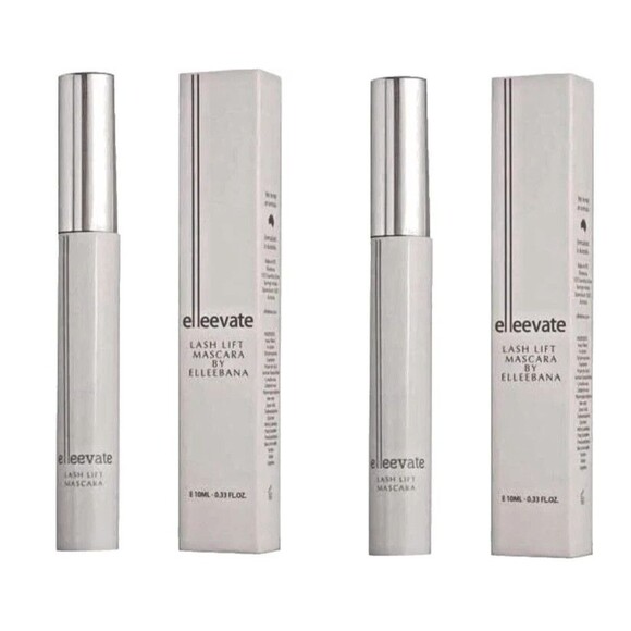 Elleevate Black Lash Lift Mascara by Elleebana (2-Pack)- 0.33 Fl Oz